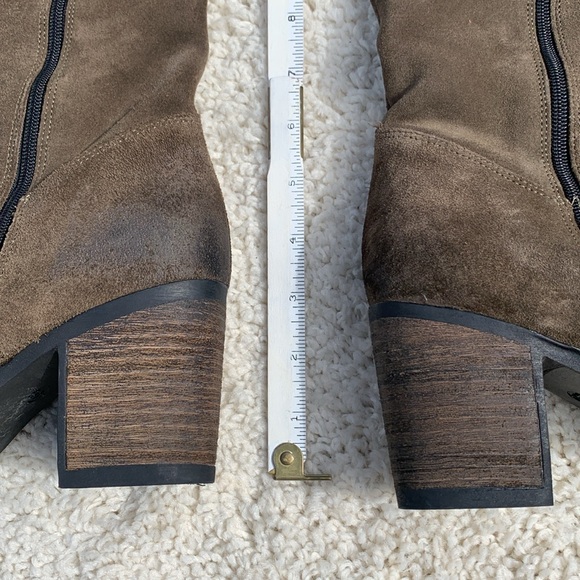 Knee high suede Bos & Co. khaki tan Horton EU40 - Picture 6 of 12